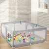 Faltbar Baby Laufgitter mit Matte Rutschfester Produktbild-Vorschau 3