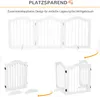 Prostorová zábrana PAWHUT D06-048V01WT - A Náhľad obrázku produktu 4
