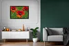 MuchoWow® Gerahmtes Poster Nahaufnahme von roten Mohnblumen Produktbild-Vorschau 5