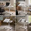 Beistelltisch mit Rollen, höhenverstellbarer Laptoptisch Produktbild-Vorschau 8