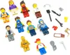10 gemischte LEGO Figuren mit Zubehör Produktbild-Vorschau 8