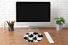 MuchoWow® Mauspad Mousepad Puzzle - Schach - Muster 40x40 Produktbild-Vorschau 4