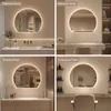 Specchio da bagno LED Zimilo con illuminazione, specchio Anteprima dell’immagine prodotto 6