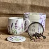 DUO FLORAL Fassbecher 430 ml CLASSIC LAVENDER mit Teesieb, Produktbild-Vorschau 4