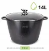 HOHER TOPF 14,0 L traditioneller MARMOR-KESSEL DECKEL Produktbild-Vorschau 4