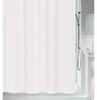 Duschvorhang MSV Romana 180 x 200 cm weiß Produktbild-Vorschau 2