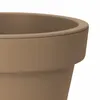 Kunststoff Pflanzkübel XXL rund Ø 58 cm - mokka - Produktbild-Vorschau 3