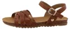 Mustang Sandalen Plat  Sandalen Plat - Cognac - Maat 38 Voir les images du produit 10