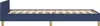 Bettgestell ohne Matratze Blau 90x200 cm Stoff Produktbild-Vorschau 5