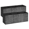 SONGMICS Ordnungsboxen, 6er Set, aus Vliesstoff mit Griff, Produktbild-Vorschau 1