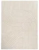 Teppich Wohnzimmer Kurzflor Skandi Japandi Boho Abstraktes Produktbild-Vorschau 7