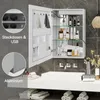 Puluomis Armoire de toilette avec éclairage variable en 3 Voir les images du produit 4