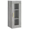 vidaXL Highboard Grau Sonoma 34,5x34x180 cm Holzwerkstoff Produktbild-Vorschau 5