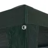 vidaXL Tenda per feste 3x9 m PE Verde Anteprima dell’immagine prodotto 3