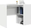 vidaXL Scrivania con ripiano Bianco 102 x 50 x 75 cm Anteprima dell’immagine prodotto 2