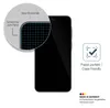 A close-up of a phone screen protector with text and icons indicating its features and origin. Podgląd zdjęcia produktu