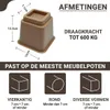 JustValue Verstelbare Meubelverhoger set - Verhoogt met 13 Productafbeelding-voorbeeld 8