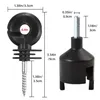 100 Stück schwarzer Elektrozaun-Isolator, Produktbild-Vorschau 3