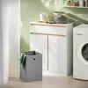SoBuy Badezimmerschrank Wäscheschrank mit Wäschesäcken Produktbild-Vorschau 6
