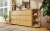 Comò da 160 cm in legno di quercia, mobile contenitore con Anteprima dell’immagine prodotto 6