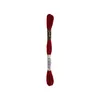 A single skein of red embroidery thread is shown against a white background. Náhled obrázku produktu
