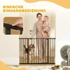 Barrière de sécurité pour chiens PawHut sans perçage, Voir les images du produit 7