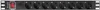 A black rack-mounted power strip with a red switch and multiple outlets. Anteprima dell’immagine prodotto