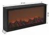 Dekorativer LED-Kamin, aus Metall, 10 x 57 x 25 cm Produktbild-Vorschau 12