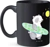 Mr. & Mrs. Panda Tasse Sommer Wellen Surf - Schwarz - Produktbild-Vorschau 2