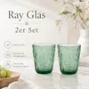 Trinkglas Ray 2er-SET Grün - 300ml Produktbild-Vorschau 7