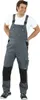 Planam Latzhose Canvas 320 Gr. 64 grau/schwarz Produktbild-Vorschau 12
