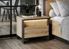 Furniture24 Nachttisch QUANT Nachtschrank mit 2 Schubladen Produktbild-Vorschau 3