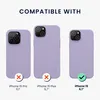 kwmobile Handyhülle für iPhone 15 Hülle, für iPhone 15 Case Produktbild-Vorschau 2
