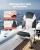 VEVOR 2 pcs. Siège de bateau Siège de bateau à dossier haut Voir les images du produit 3