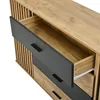 Buffet Merax en MDF avec 4 tiroirs et 2 portes, finition Voir les images du produit 14
