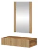 Coiffeuse HAER avec miroir – chêne wotan Voir les images du produit 11