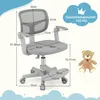 Silla infantil para escritorio, con altura ajustable de 41 Vista previa de la imagen del producto 2