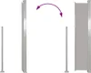 vidaXL Výsuvná boční markýza 170×300 cm šedá Náhled obrázku produktu 7
