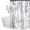 Vilde | Duschvorhang 180x180 cm - 12 Haken im Set - Produktbild-Vorschau 1