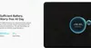 A split image showing product features on the left and a charging animation on the right. Produktbild-Vorschau