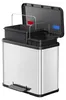 Hailo 0630-200 Öko Duo Plus L Pedaalemmer 17+9L RVS/Zwart Voir les images du produit 42