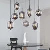 Globo Lighting|Hängeleuchte Metall schwarz, 8x E14 Produktbild-Vorschau 9