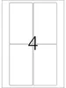 Adressetiketten Premium A4, weiß 78,7x139,7 mm Papier matt Produktbild-Vorschau 7