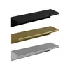 Three cabinet handles in different colors (black, gold, and silver) are displayed against a white background. Anteprima dell’immagine prodotto