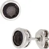 JOBO Ohrstecker 925 Sterling Silber rhodiniert 2 Zirkonia Produktbild-Vorschau 1
