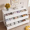 Commode BEALIFE 150x35x75 cm avec 9 tiroirs | Fabriquée en Voir les images du produit 7