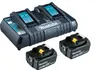 Makita - Caricabatterie 2 x - Li-Ion - 5 mAh - Carica 2 Anteprima dell’immagine prodotto 8