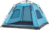 vidaXL Kuppel-Campingzelt 5 Personen Blau Quick Release Produktbild-Vorschau 5