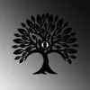 Opviq, Heart Tree V2, applique, nero, metallo, 50 x 9 x 46 Anteprima dell’immagine prodotto 6