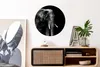 MuchoWow® Rundes Wandbild - Runde Bilder Elefant - Tiere - Produktbild-Vorschau 2